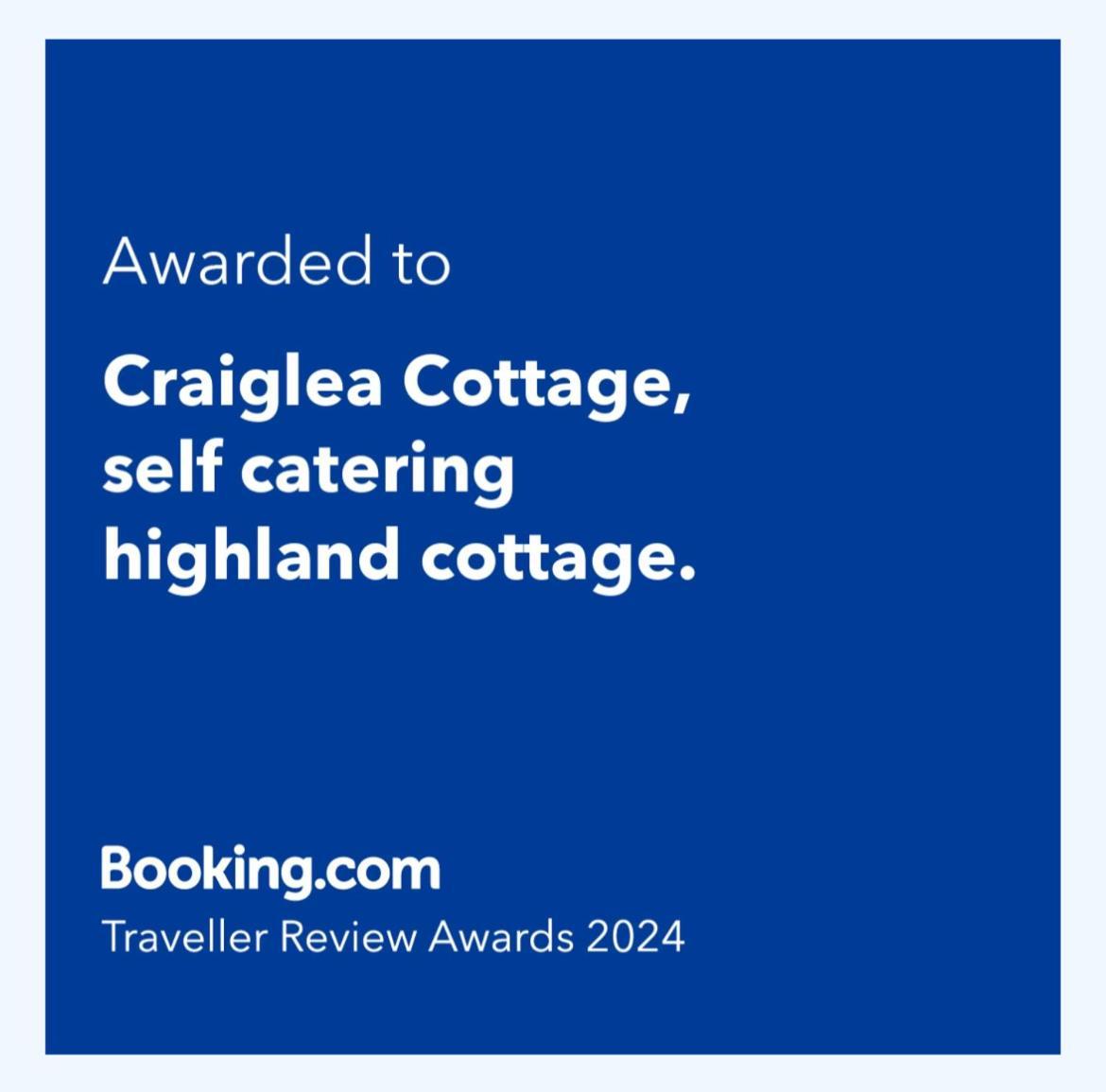Craiglea Cottage, Self Catering Highland Cottage. Форт Уилям Екстериор снимка